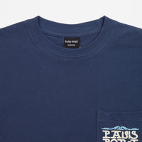 Pass Port Bath House Pocket Long Sleeve T-Shirt - Harbour Blue thumbnail