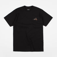 Pass Port Best Friend Embroidery T-Shirt - Black thumbnail