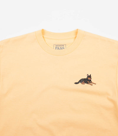 Pass Port Best Friend Embroidery T-Shirt - Squash