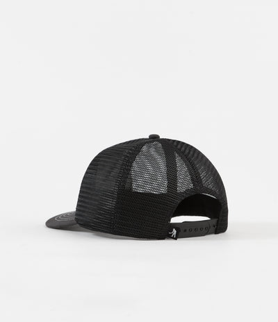 Pass Port Bolt Trucker Cap - Black / White