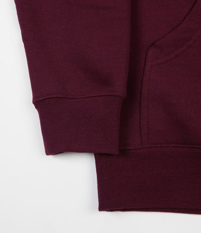 Pass Port Daffodil Applique Hoodie - Maroon