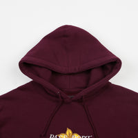 Pass Port Daffodil Applique Hoodie - Maroon thumbnail