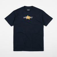 Pass Port Daffodil Applique T-Shirt - Navy thumbnail