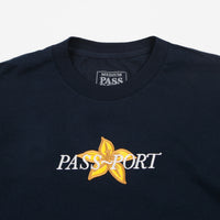 Pass Port Daffodil Applique T-Shirt - Navy thumbnail