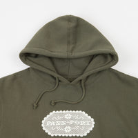 Pass Port Doily Dancer Hoodie - Army thumbnail