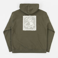 Pass Port Doily Dancer Hoodie - Army thumbnail