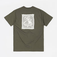 Pass Port Doily Dancer T-Shirt - Military Green thumbnail