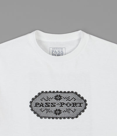 Pass Port Doily Dancer T-Shirt - White