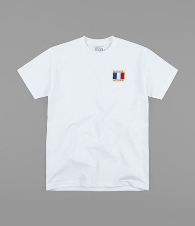 Pass Port France T-Shirt - White