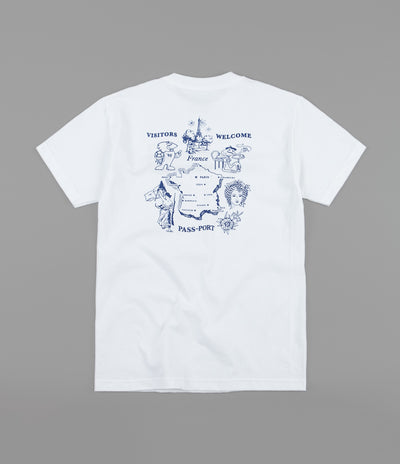 Pass Port France T-Shirt - White