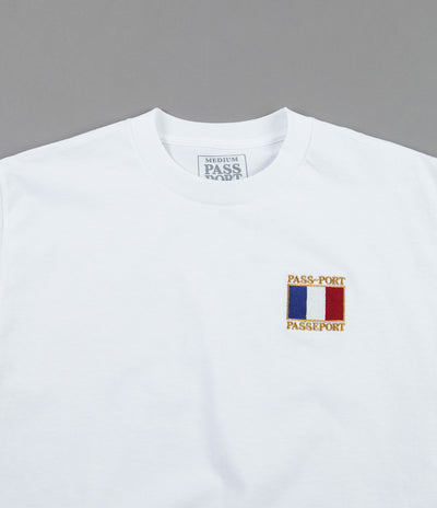 Pass Port France T-Shirt - White