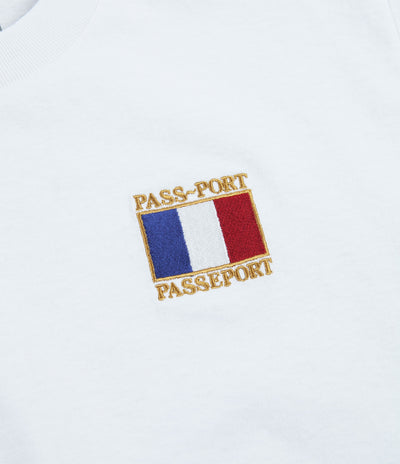 Pass Port France T-Shirt - White