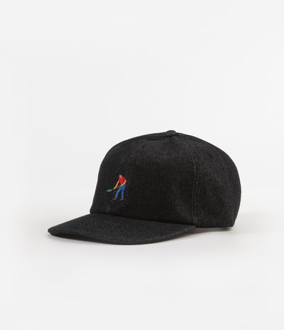 Pass Port Full Time 5 Panel Cap - Black