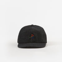 Pass Port Full Time 5 Panel Cap - Black thumbnail