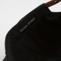 Pass Port Full Time 5 Panel Cap - Black thumbnail