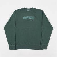 Pass Port Icy Hot Puff Pigment Dyed Crewneck Sweatshirt   - Alpine Green thumbnail