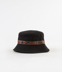 Pass Port Inter Solid Bucket Hat - Black