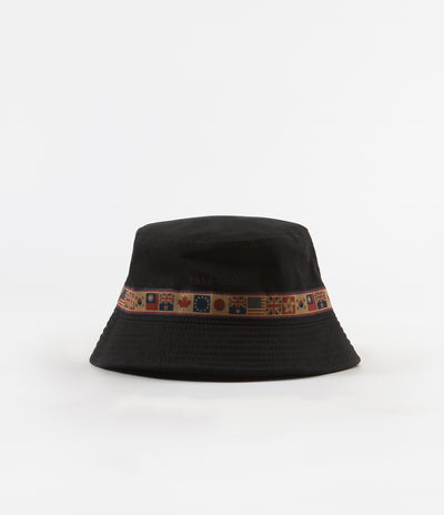 Pass Port Inter Solid Bucket Hat - Black