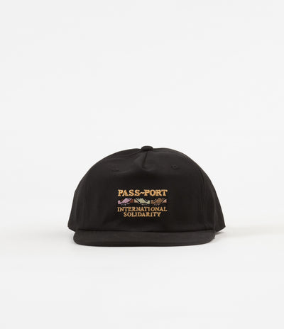 Pass Port Inter Solid Cap  - Black