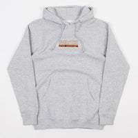 Pass Port International Embroidery Hoodie - Heather Grey thumbnail