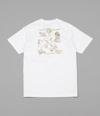 Pass Port Italy T-Shirt  - White