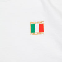 Pass Port Italy T-Shirt  - White thumbnail