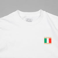 Pass Port Italy T-Shirt  - White thumbnail