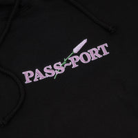 Pass Port Lavender Hoodie - Black thumbnail