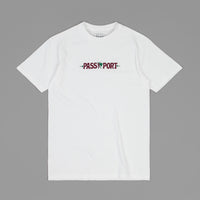 Pass Port Life of Leisure Embroidery T-Shirt - White thumbnail