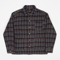 Pass Port Painters Flannel Shirt - Grey thumbnail