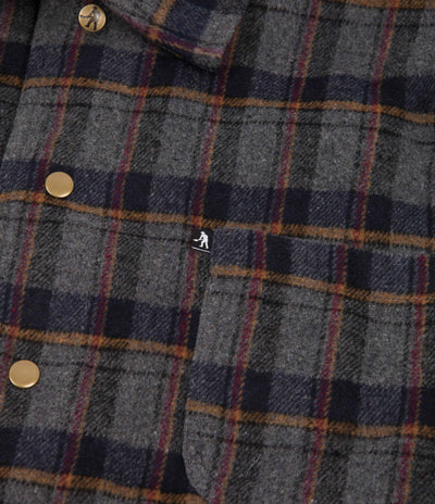 Pass Port Painters Flannel Shirt - Grey