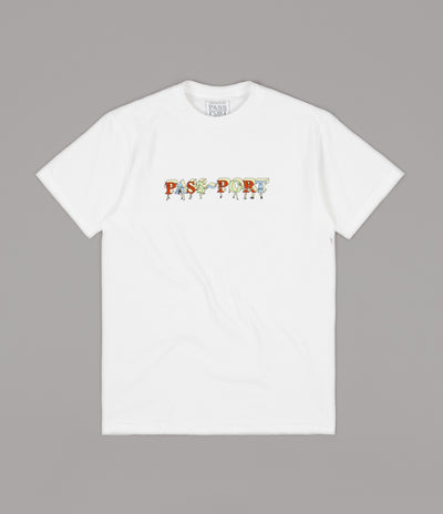 Pass Port PP Gang T-Shirt  - White