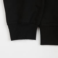 Pass Port Sham Embroidery Hoodie - Black thumbnail