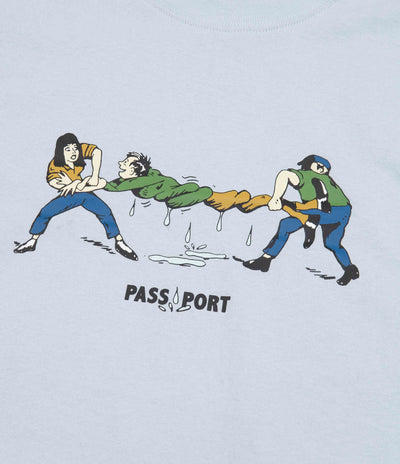 Pass Port Squeeze T-Shirt - Stonewash Blue