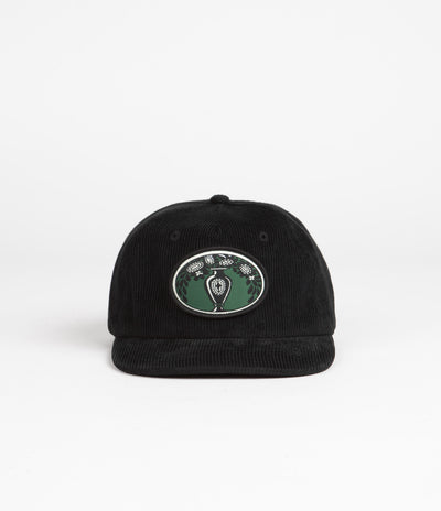 Pass Port Vase 5 Panel Cap - Black