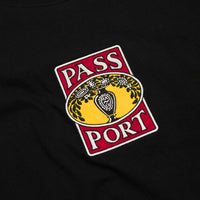 Pass Port Vase T-Shirt - Black thumbnail