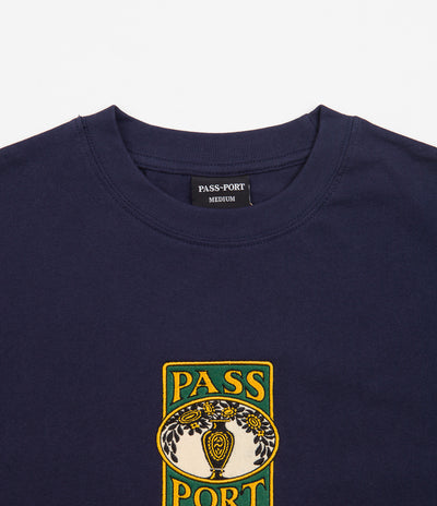 Pass Port Vase T-Shirt - Navy