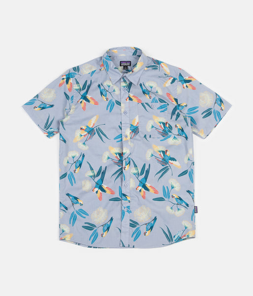 Patagonia Go To Shirt - Parrots: Ghost Purple | Flatspot