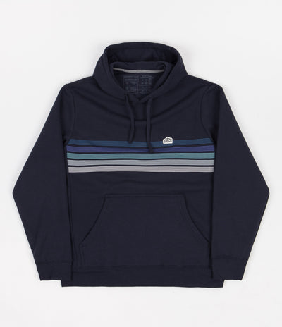 Patagonia Line Logo Ridge Stripe Uprisal Hoodie - New Navy