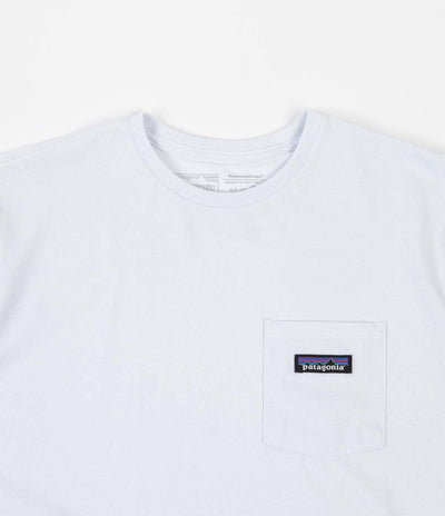 Patagonia P-6 Label Pocket Responsibili-Tee T-Shirt - White