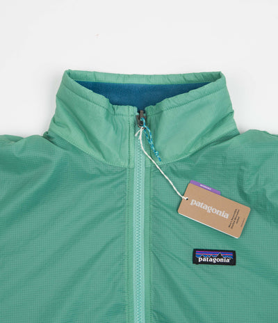 Patagonia Reversible Shelled Microdini Jacket - Fresh Teal