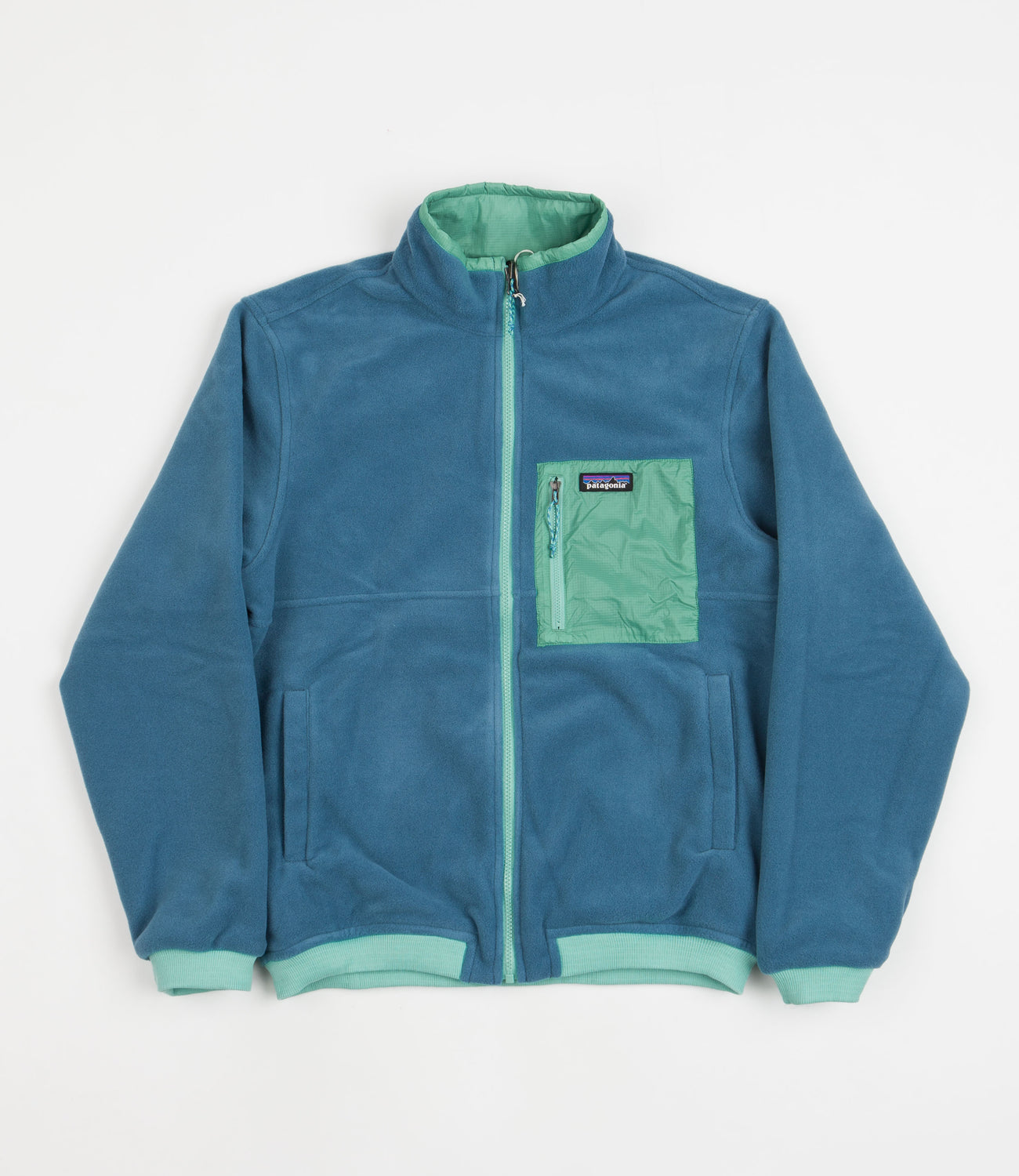 Patagonia Reversible Shelled Microdini Jacket - Fresh Teal | Flatspot