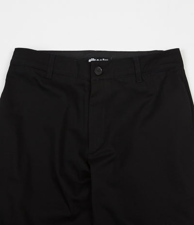 Piilgrim Highway Turn Up Trousers - Black