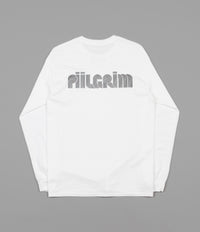 Piilgrim Structure Long Sleeve T-Shirt - White