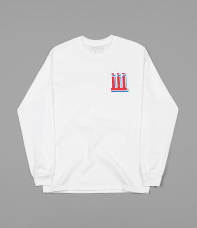 Piilgrim Structure Long Sleeve T-Shirt - White