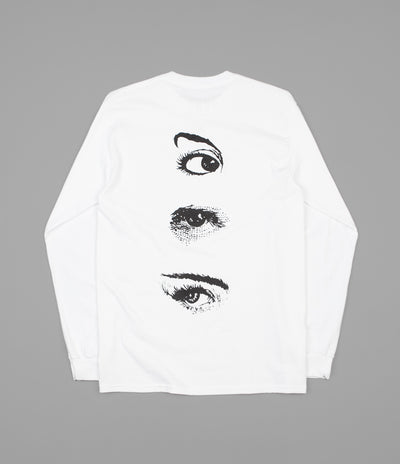 Piilgrim Three Eyes Long Sleeve T-Shirt - White