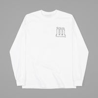 Piilgrim Three Eyes Long Sleeve T-Shirt - White thumbnail