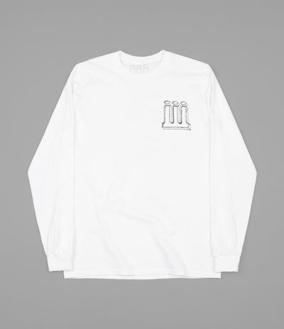 Piilgrim Three Eyes Long Sleeve T-Shirt - White