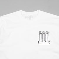 Piilgrim Three Eyes Long Sleeve T-Shirt - White thumbnail