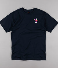 Pizza Skateboards Bear T-Shirt - Navy